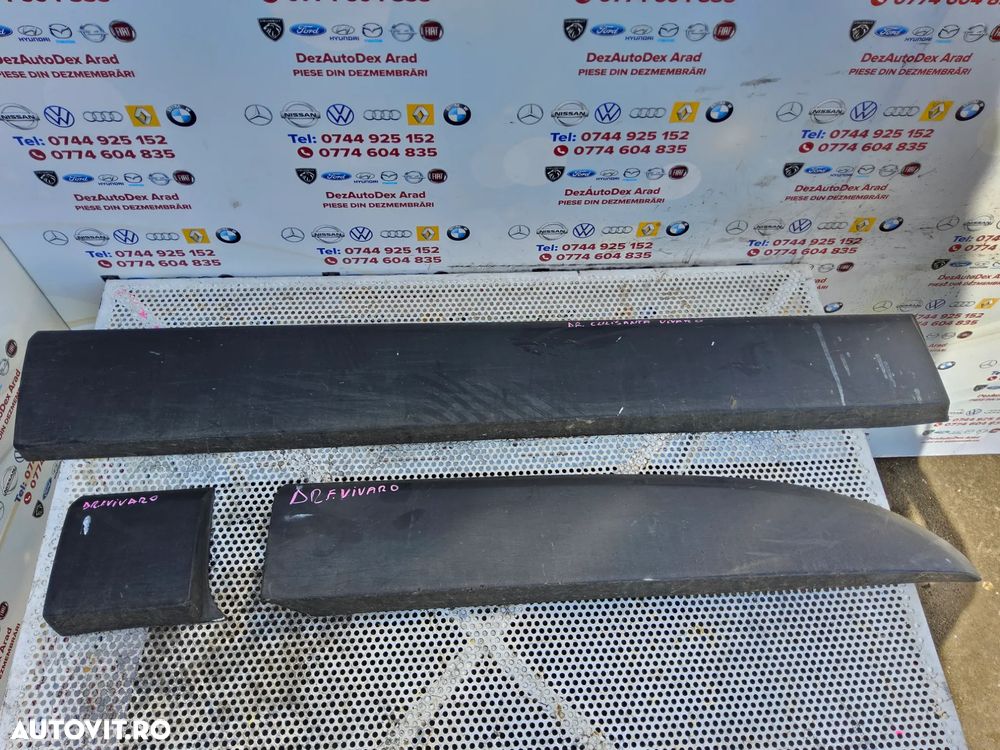 Bandou Renault Trafic 2014-2020 Opel Vivaro Nissan nv300 bandouri stanga dreapta stâlpi usa spate usa culisanta - 4