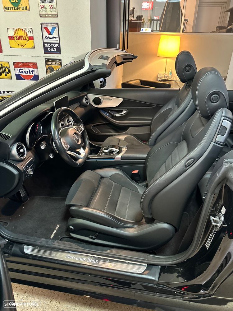 Mercedes-Benz C 220 d Cabrio 9G-Tronic AMG Line - 18