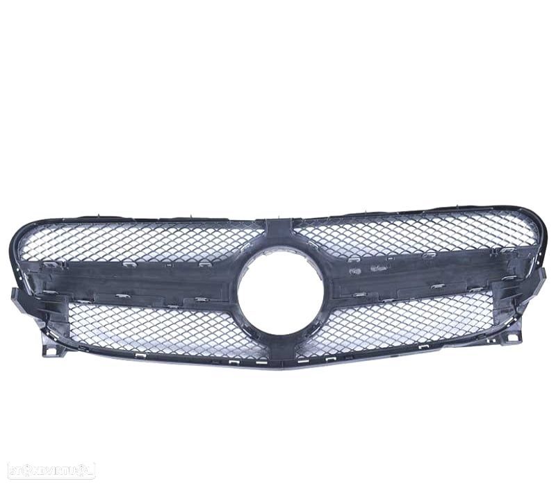 GRELHA MERCEDES CLASSE GLA X156 14-16 LOOK AMG PRETO BRILHANTE - 4
