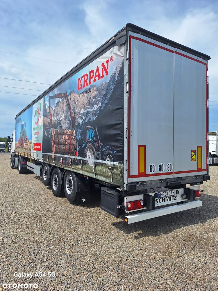 Schmitz Cargobull VARIOS/ Poszerzane słupki BDE/ Mało używana - 1