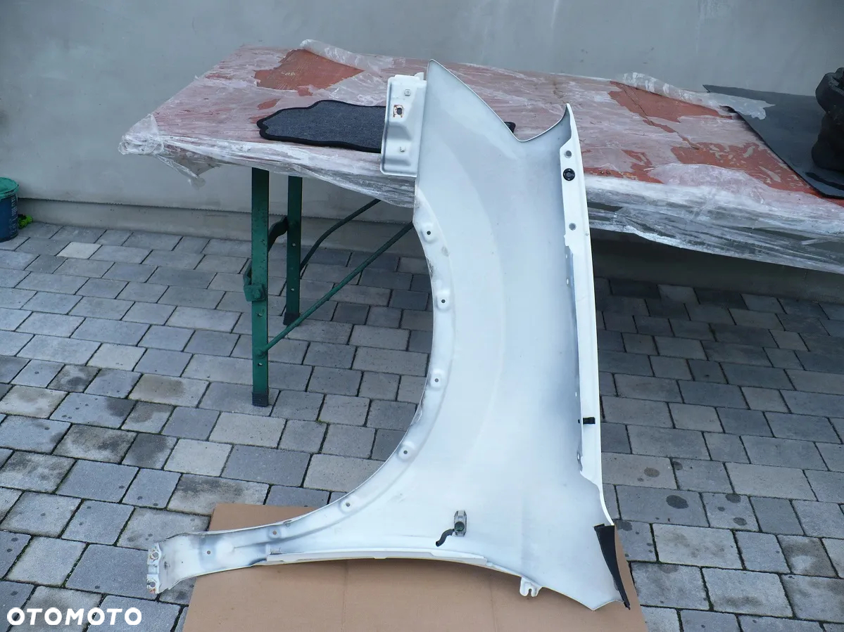 qashqai j10 07-blotnik przod prawy lewy kolor 326 oryginal - 6
