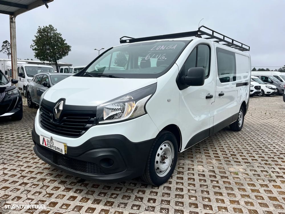Renault TRAFIC 6 LUG LONGA DUPLA PORTA LATERAL - 1