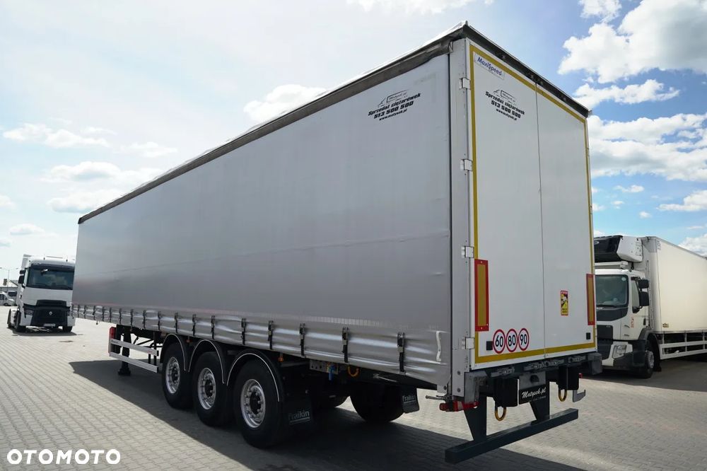 Fruehauf FIRANKA / STANDARD / WINDA /  MOCNA PODŁOGA SZYNA DESKA / OŚ PODNOSZONA - 3