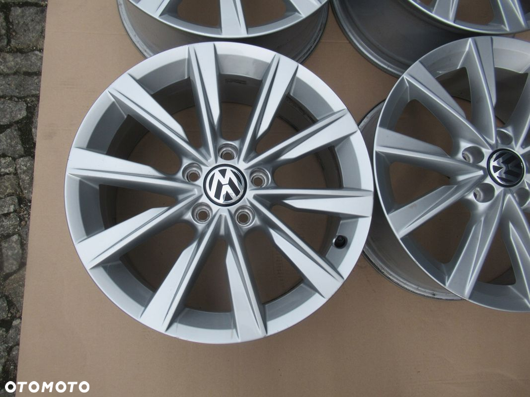 ALUFELGI R17 4szt VW TIGUAN,ARTEON,T-ROC,GOLF, OCTAVIA,PASSAT,A3,A4,CADDY - 2