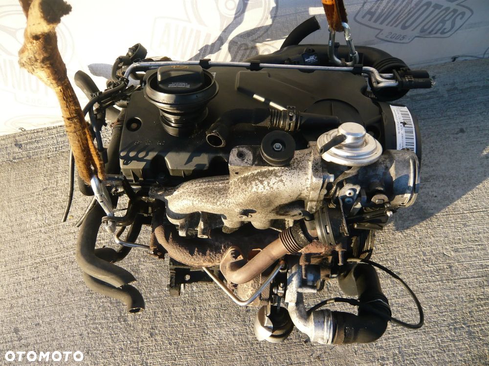 SILNIK SEAT TOLEDO 1.9 TDI 105 KM BJB 2005 ROK  258TYS KM - 2