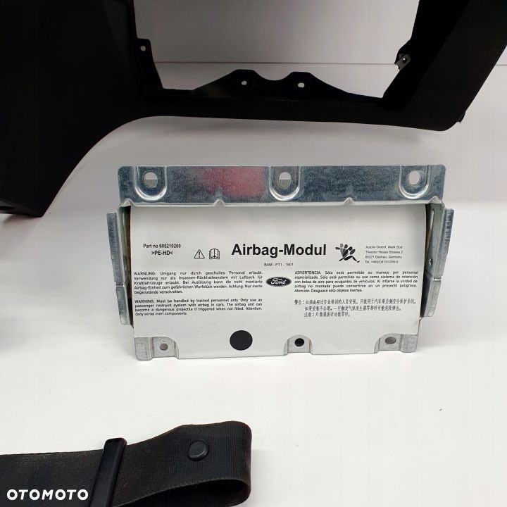 FORD MONDEO 4 LIFT DESKA ROZDZIELCZA KONSOLA KOKPIT PULPIT PODUSZKI AIRBAG AIR BAG PASY KIT SET - 8