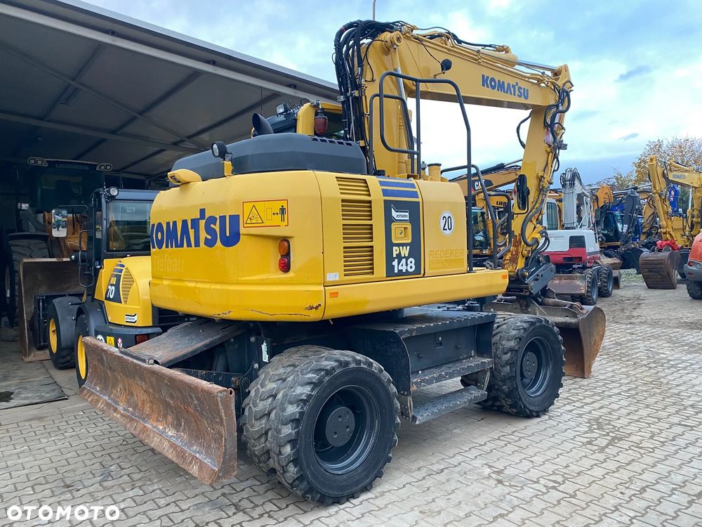 Komatsu PW148 -8, 2015 ROK, KRÓTKI TYŁ, Z NIEMIEC, SERWISOWANA W KOMATSU - 6