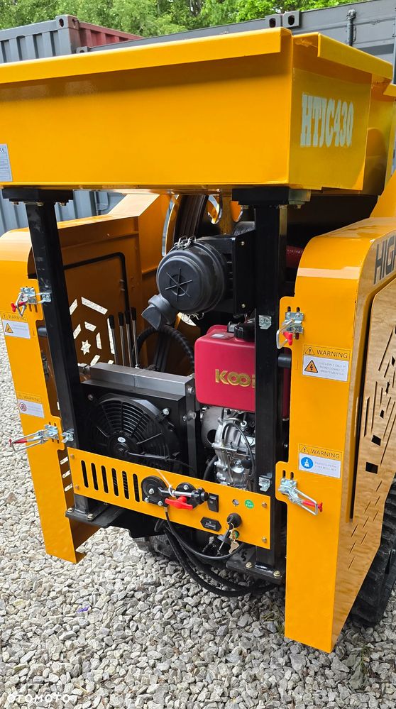 Inny HTJC430 Minikruszarka nowa kruszarka szczękowa samojezdna do gruzu betonu kamienia - 6