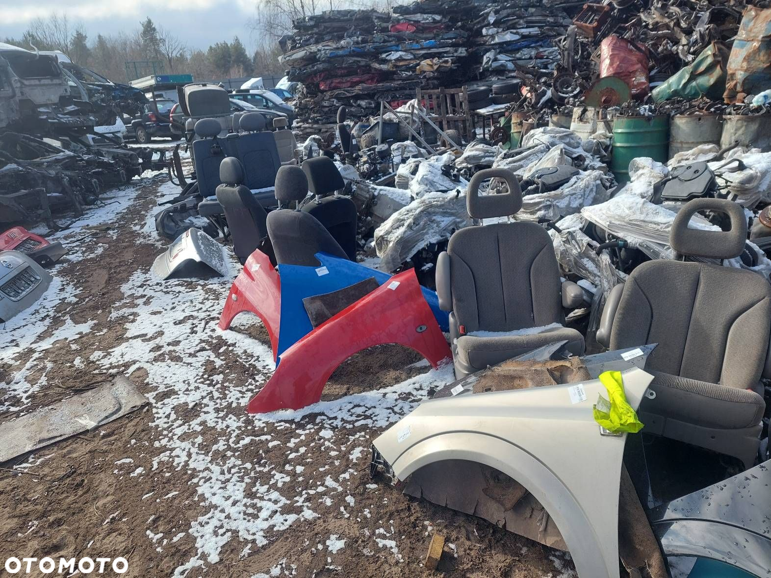 KOMPLETNY PRZÓD MASKA ZDERZAK BŁOTNIKI LAMPY OPEL ASTRA H Z167 - 17