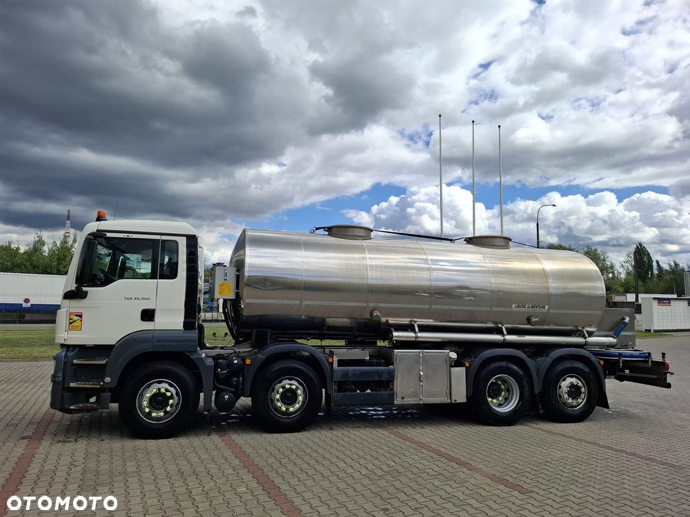 MAN TGS 35.460 8x4 Cysterna dowóz wody asenizacja pompa - 15