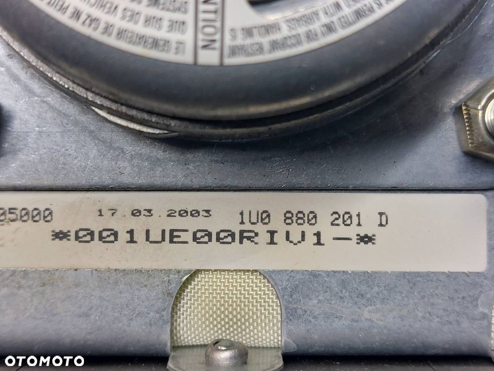 KIEROWNICA + PODUSZKA SKODA SUPERB I 3U0419091G 1U0880201D - 7