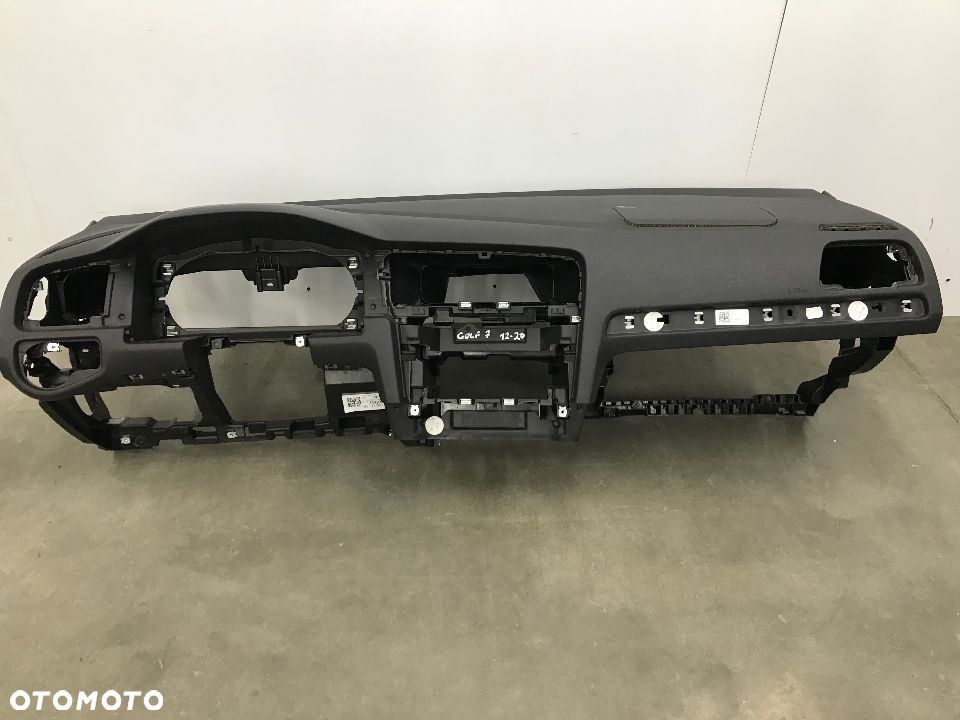 Deska rozdzielcza VW Golf VII 7 kokpit konsola po wystrzale poduszki 2012-2020r. - 8