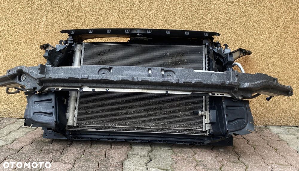 AUDI A6 C8 4K 2.0 TDI PAS PRZEDNI KOMPLETNY CHŁODZNICE WENTYLATOR - 5