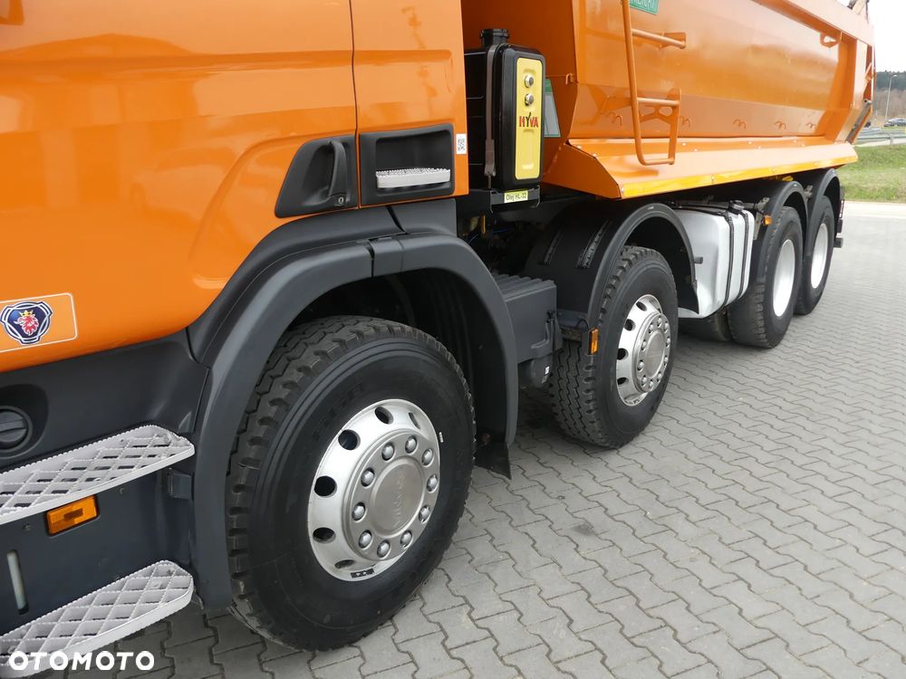 Scania P410 8x4 / WYWROTKA / ALUFELGI / MANUAL / EURO 6 / - 21