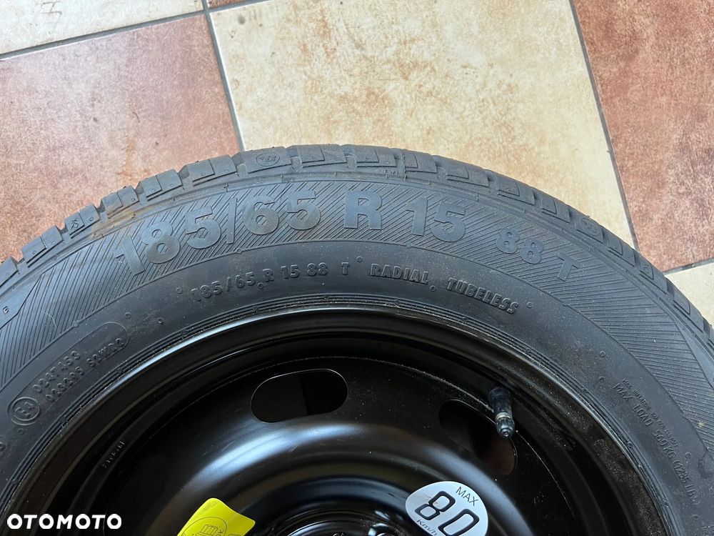KOŁO DOJAZDOWE ZAPASOWE OPONA FELGA 15 '' CALI CITROEN C4 CACTUS 185/65 R15 ET23 2019 NOWE Z ZAPASU - 3