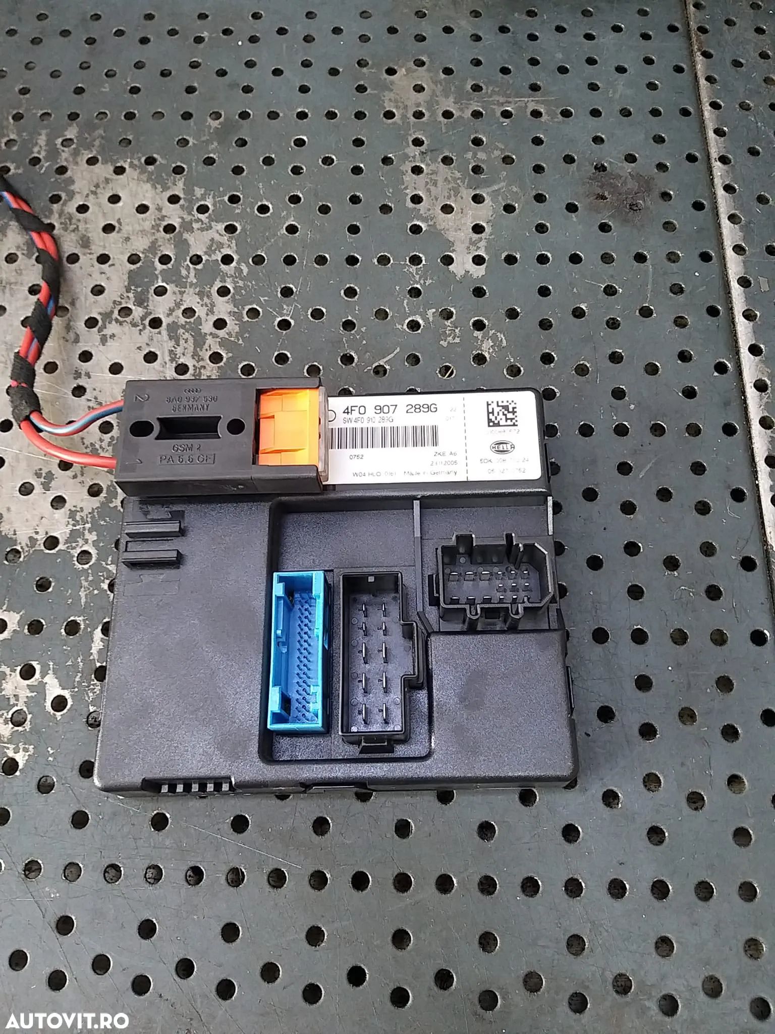 Modul calculator confort audi a6 c6 4f 4f0907289g - 1