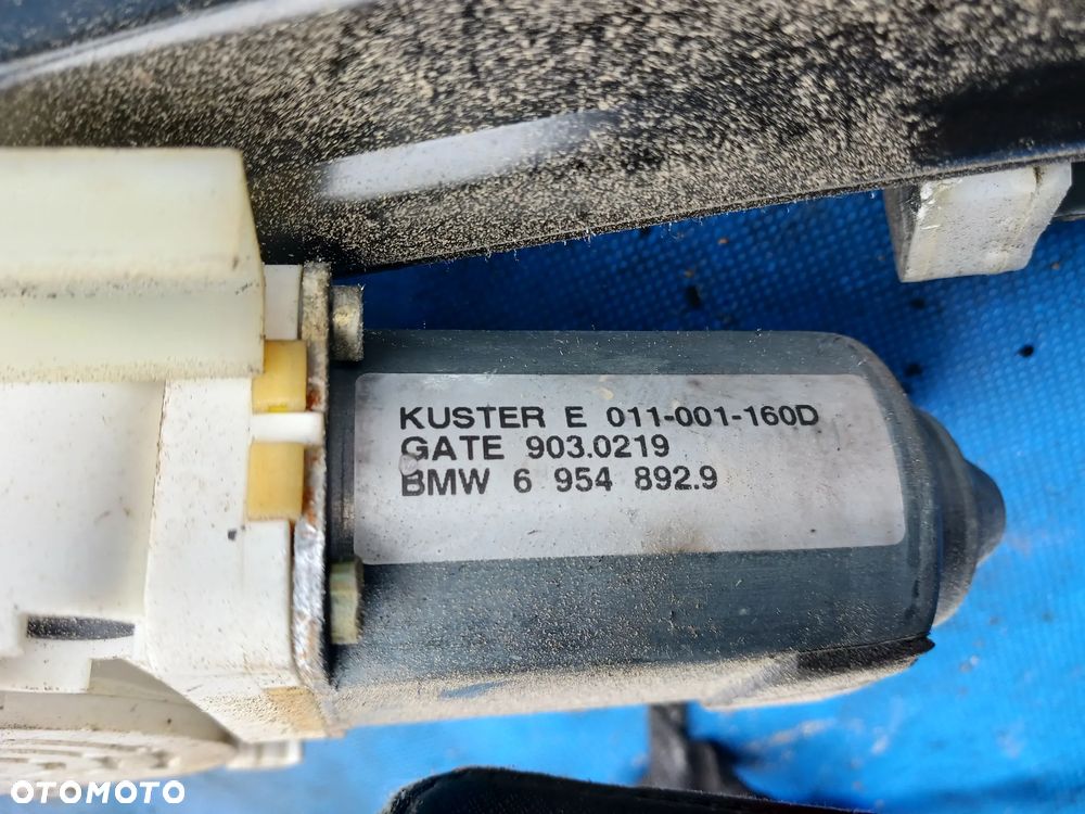 Podnośnik szyby Mini Cooper R50 R52 R53 3 Drzwi 3D PRAWY PASAŻERA mechanizm podnoszenia silniczek 69548929 - 2