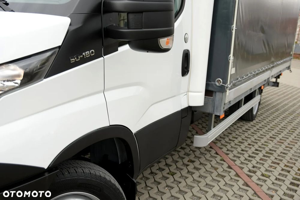 Iveco DAILY 50-180 * BURTO-PLANDEKA + WINDA DHOLLANDIA 1TONA* Salon PL PRZEBIEG 50TYS KM - 14