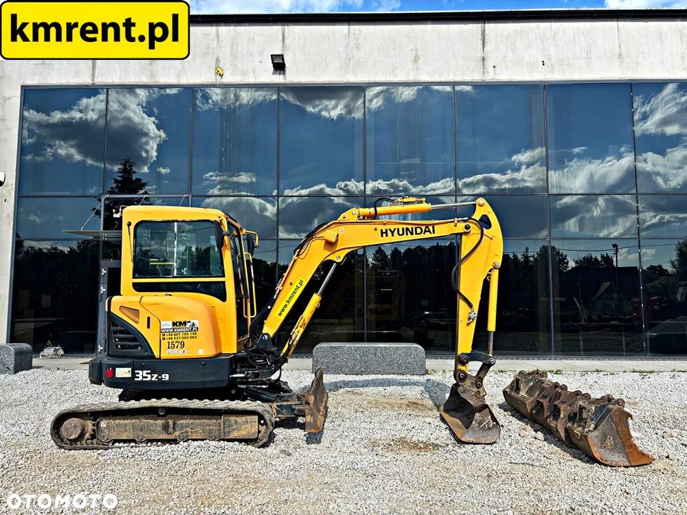 Hyundai ROBEX 35Z-9 MINI-KOPARKA 2015R. MTH: 3994 | JCB 8040 8050, 51, 55, VOLVO ECR 48 KOMATSU PC50, CAT 305, KUBOTA KV - 2