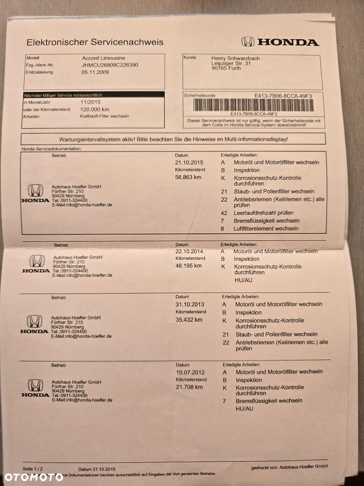 Honda Accord 2.4 Executive - 20