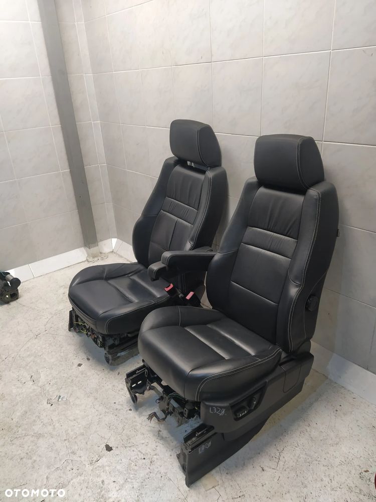 RANGE ROVER SPORT L320 FOTELE PRZEDNIE PRAWA I LEWA STRONA SKÓRA ELEKTRYCZNE PAMIĘĆ UK ORYGINAŁ - 6