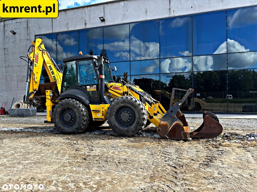 New Holland B 115 C KOPARKO-ŁADOWARKA 2017r. MTH: 3610 | jcb 3cx 4CX 5CX CAT 444 434 CASE 695 590 komatsu 97 - 4
