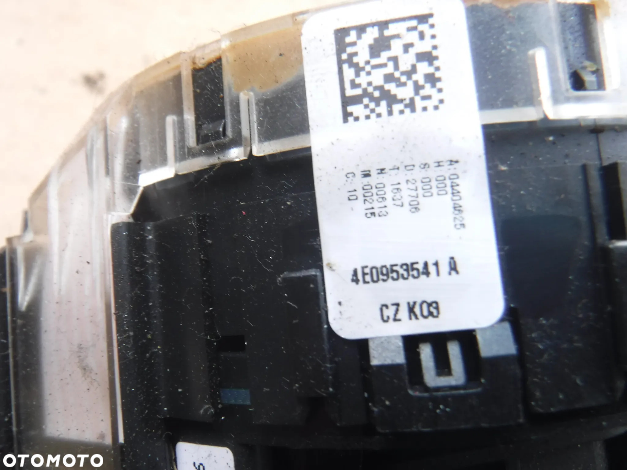 Audi Q7 4L  A6 C6 przelacznik zespolony tasma 4E0953541A 4F0953549A 4E0953503C 4E0953521 4F0953549D 4F0910549A - 2
