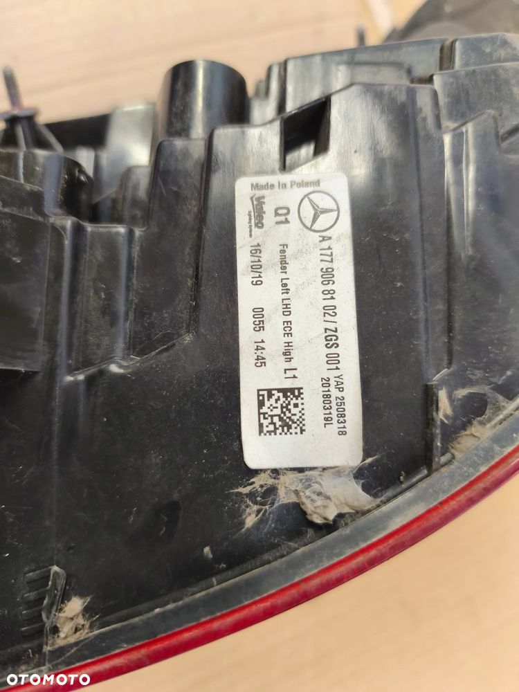 LAMPA TYŁ TYLNA LEWA A1779068102 MERCEDES A KLASA W177 - 5