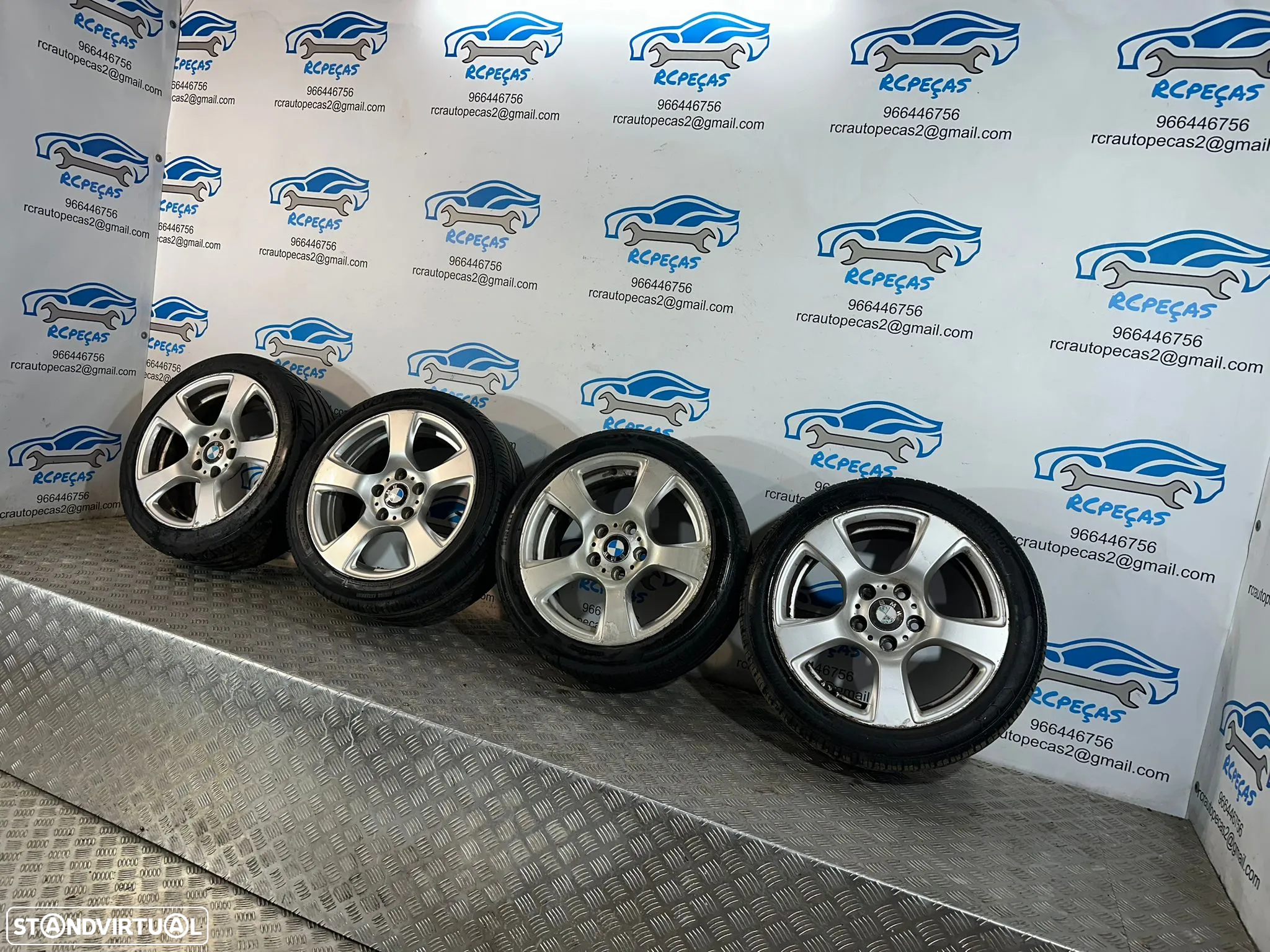 .Conjunto Jantes 17 Originais Style 157 BMW 5x120 8J ET34 6770239 - 4