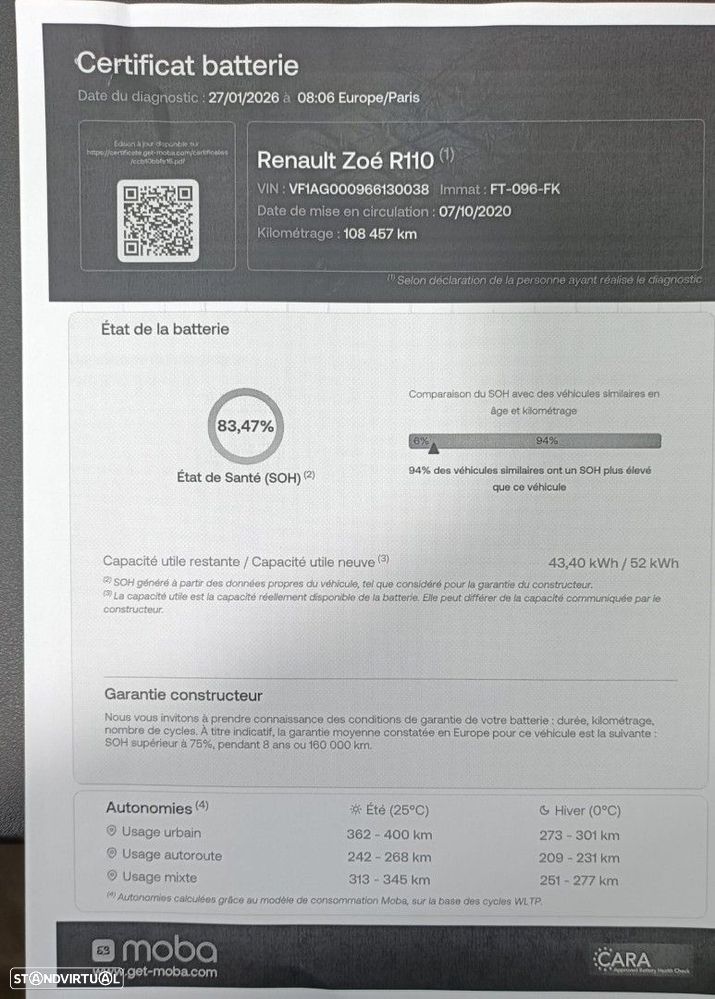 Renault Zoe (c/ Bateria) Zen 50 - 21