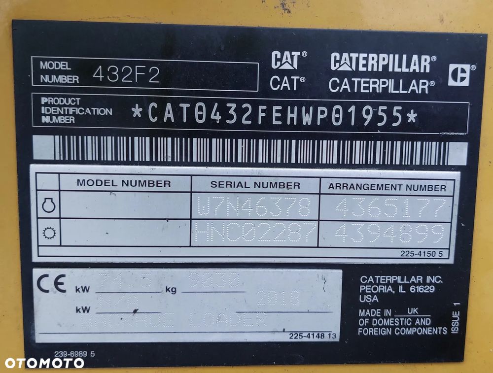 Caterpillar 432F2 - 18