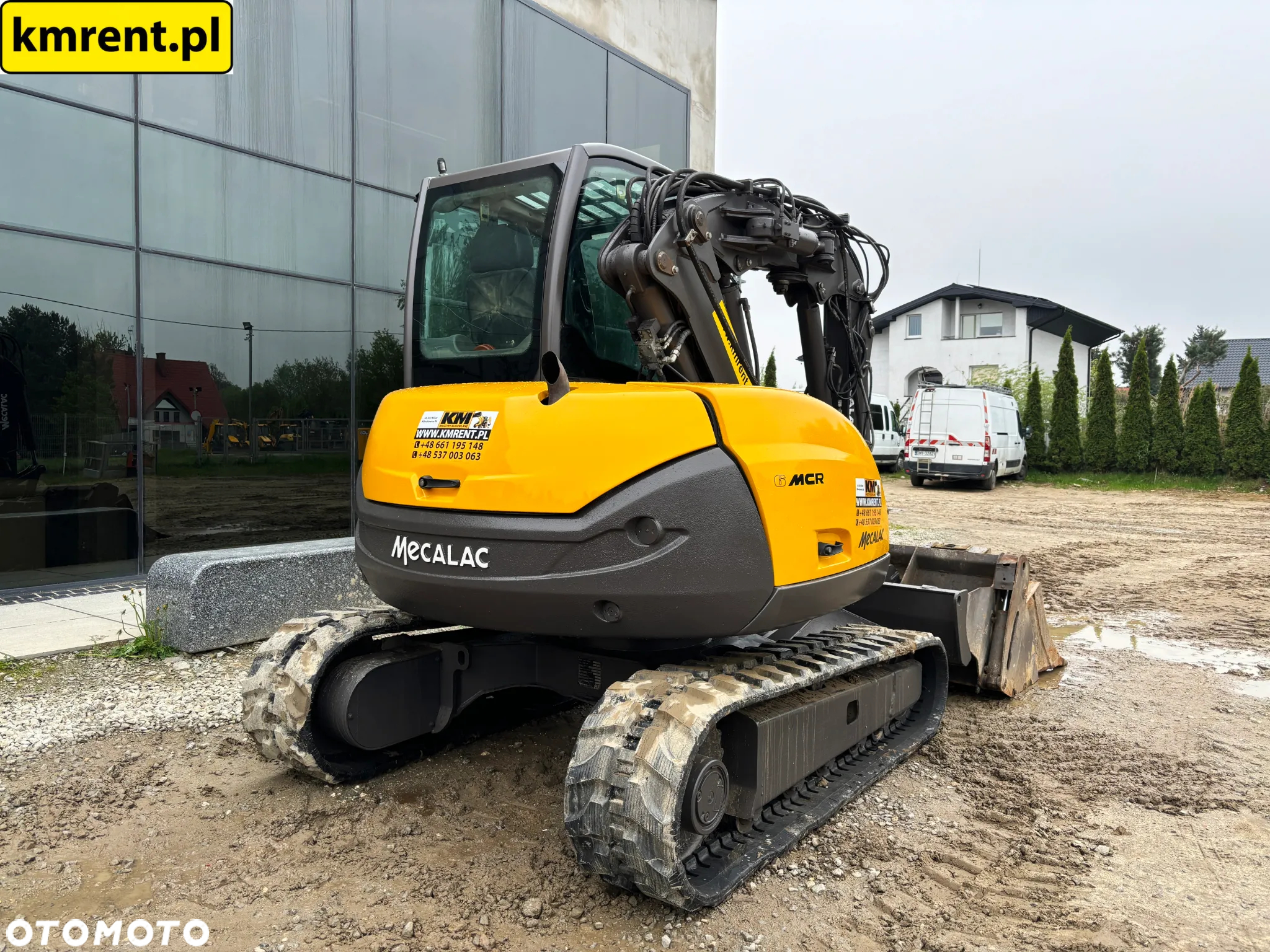 Mecalac 6 MCR MINI-KOPARKA 2014R. | JCB 8035 VOLVO ECR 48 25 CAT 308 KUBOTA KV - 16