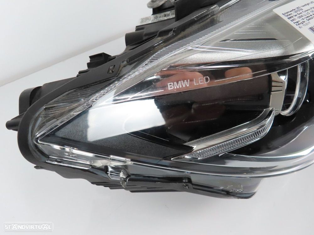 Farol Led Direito Seminovo/ Original BMW 3 Gran Turismo (F34) 63117470414 / 6311... - 3