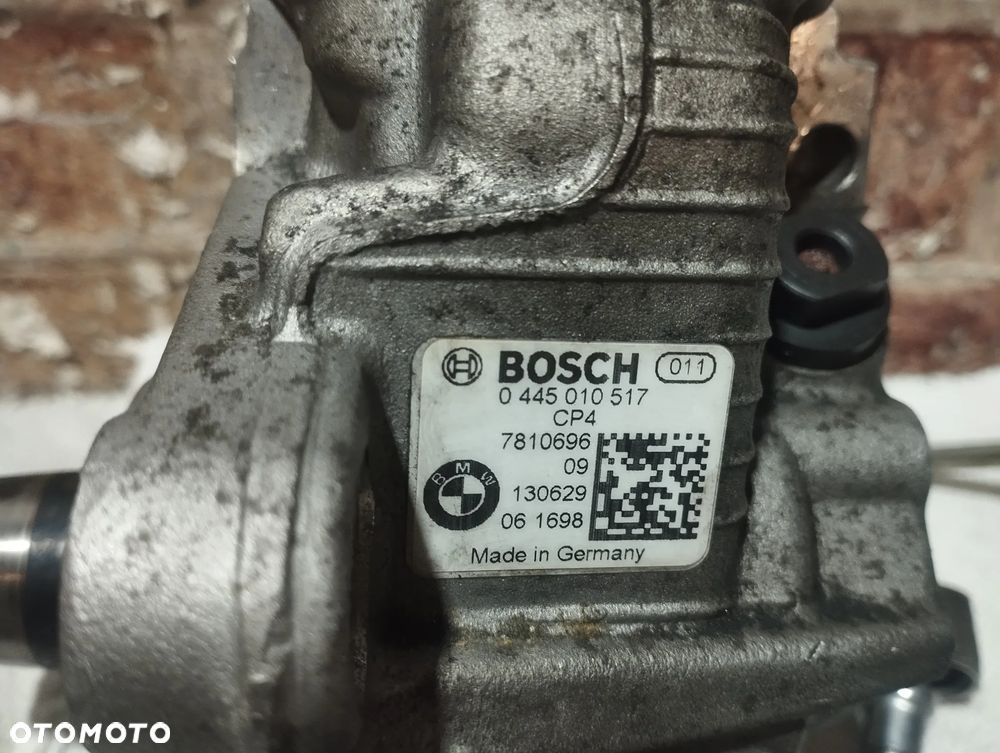 UKŁAD WTRYSKOWY PALIWOWY 8576298 0445010517 BMW F10 2.0D N47D20C - 6