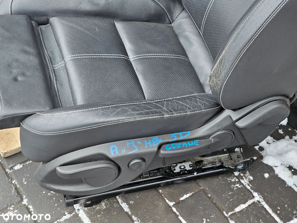 FOTELE KANAPA OPARCIE BOCZKI SKÓRZANE OPEL ASTRA J HATCHBACK HB 5D EUROPA PODGRZEWANE - 2