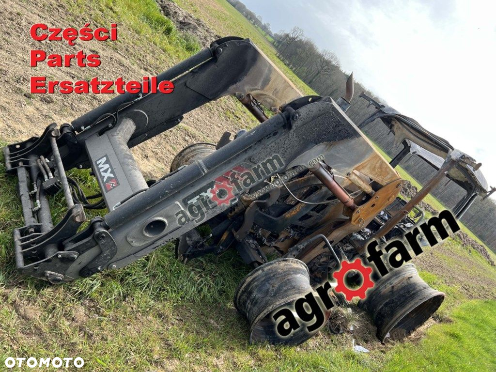 Fendt 724 Vario części, skrzynia biegów, most, oś - 4