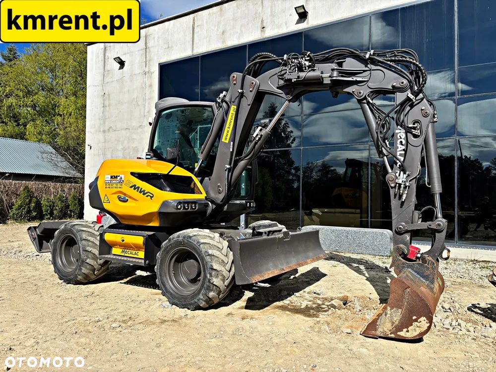 Mecalac 9 MWR KOPARKA KOŁOWA 2018R. MTH: 4099 | MECALAC 11 KOMATSU PW 98 TEREREX TW 95 110 WACKER NEUSON 100 YANMAR - 8