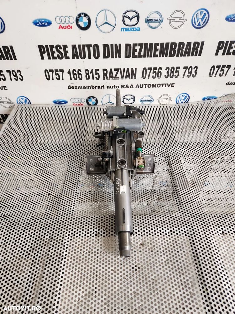 Coloana Ax Volan Electric Imobilizator Audi A8 4H D4 An 2010-2011-2012-2013-2014-2015-2016-2017 Complet Testat Dezmembrez Audi A8 3.0 Tdi Motor CLA Cutie NNY An 2010-2011-2012-2013-2014-2015-2016-2017 - Dezmembrari Arad - 1