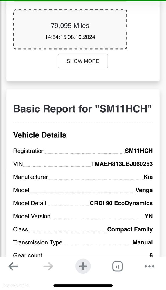 Skrzynia Manualna Kia Ceed Venga Hyundai i40 1.4 1.7 crdi M56CF3-1 2011 43111-32300 d4fc nr 324 - 7