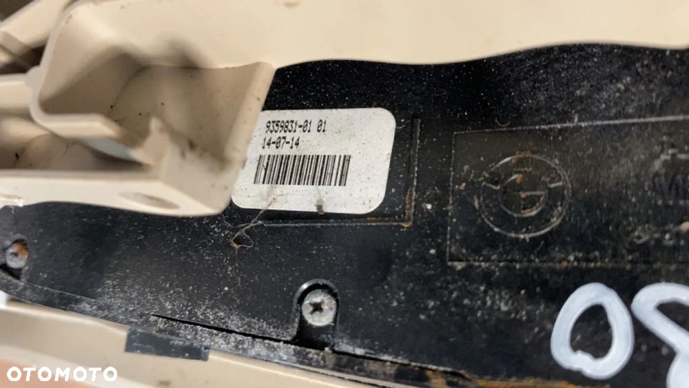 BMW F30 F31 TAPICERKA FOTELA LEWY 7243555 9359831 - 9