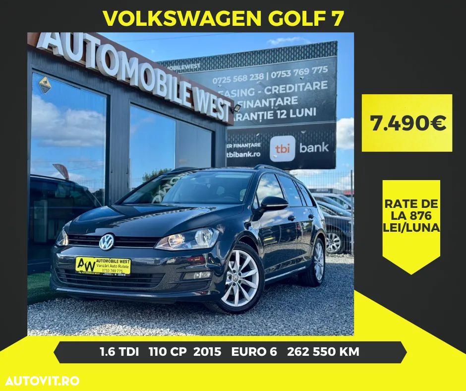 Volkswagen Golf 1.6 TDI DPF BMT Comfortline