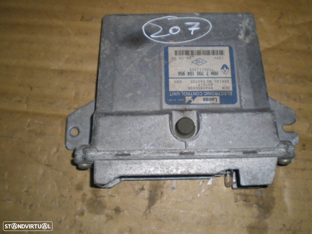 Centralina 7700104956 7700111205 RENAULT CLIO 1999 1,9 D LUCAS - 1