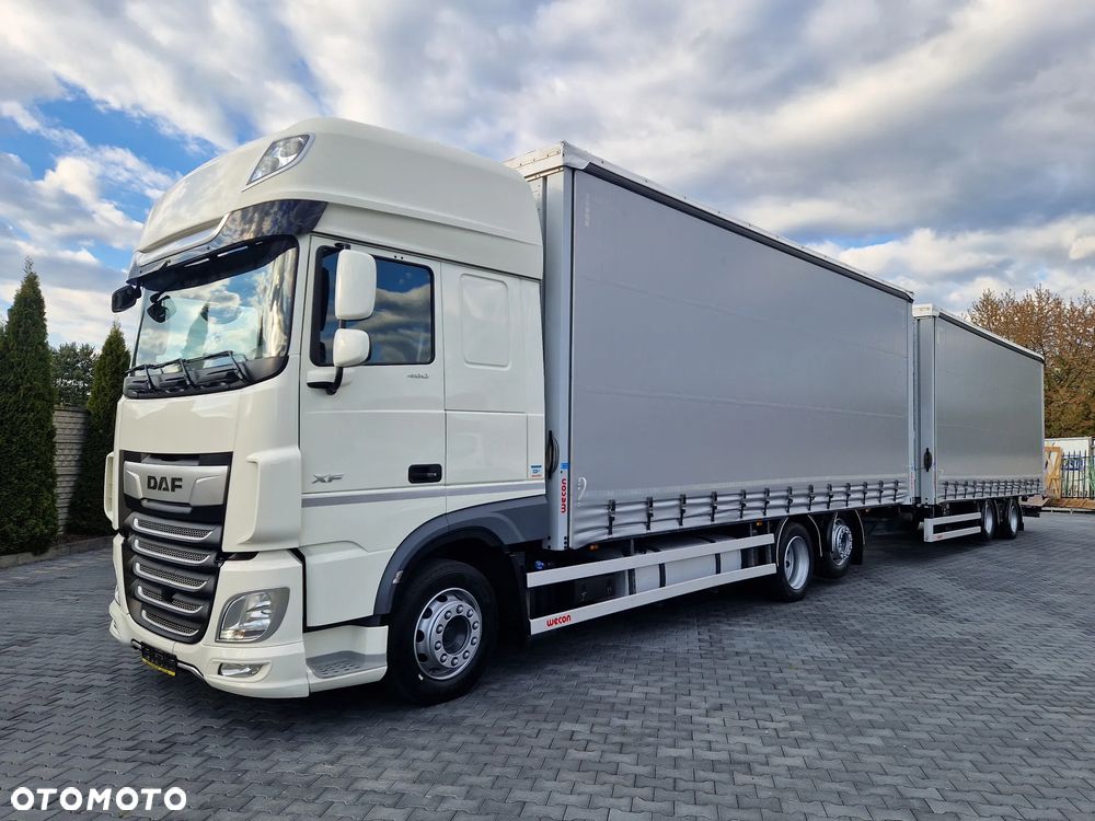 DAF XF 480 SSC E6 / TANDEM / 2x 7.7m / 120M3 / KLIMA POSTOJOWA / POLSKI SALON - 1