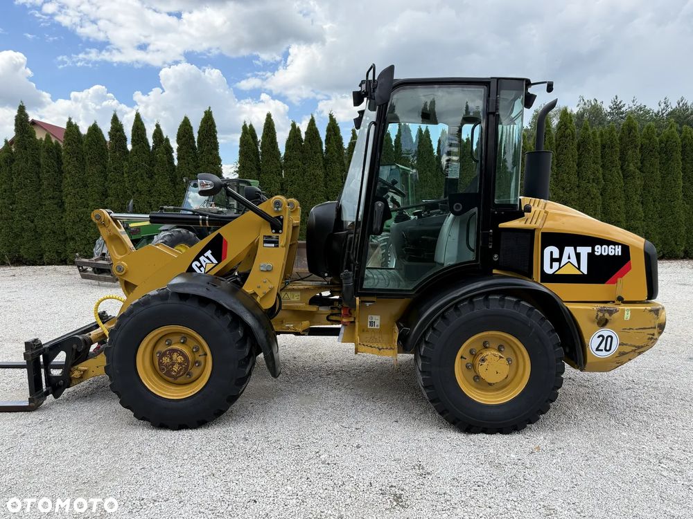 Caterpillar CAT 906 H / PIĘKNA / ORYGINAŁ / TYLKO 4014 MTH / SPROWADZONA Z NIEMIEC / MAŁE GABARYTY / BEZ DPF I ADBLUE / ZADBANA / 60 70 M 506 509 L30 L35 908 907 320 318 750 850 - 2
