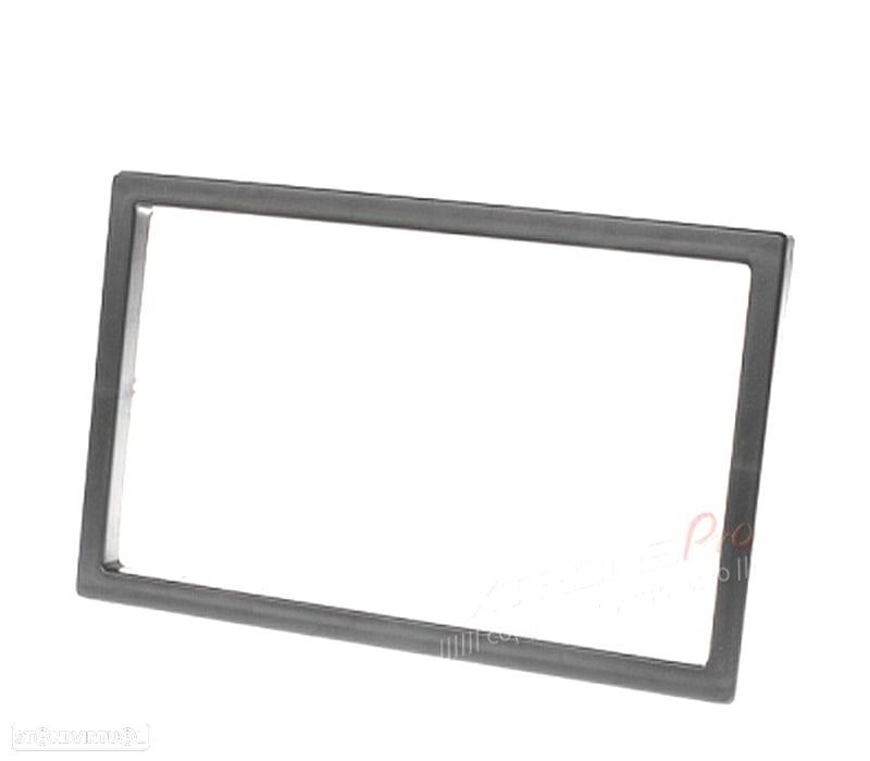 MOLDURA ADAPTADOR PRETO PARA RADIO 2-DIN PARA FORD VW - 4