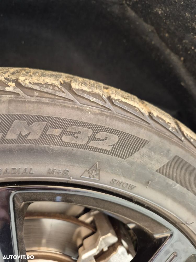 Vand set Jante R17 +Cauciucuri 225/50/R17 Iarna - 5