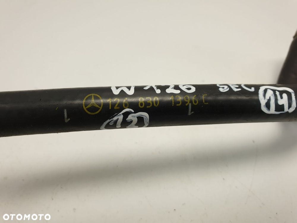 Mercedes W126 SEC 5.6 V8 PRZEWÓD WODY RURA Wąż - 2