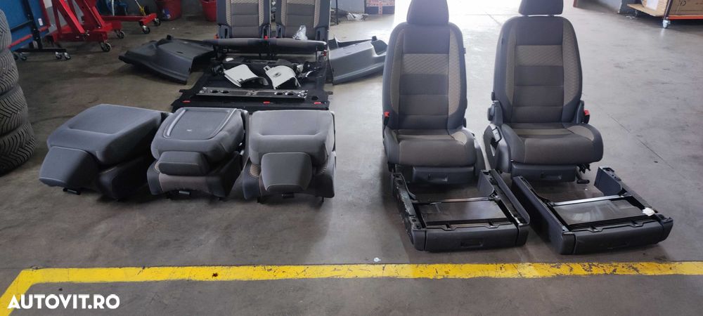 Scaune 5 locuri volkswagen vw touran 1T2 cross fara incalzire - 3