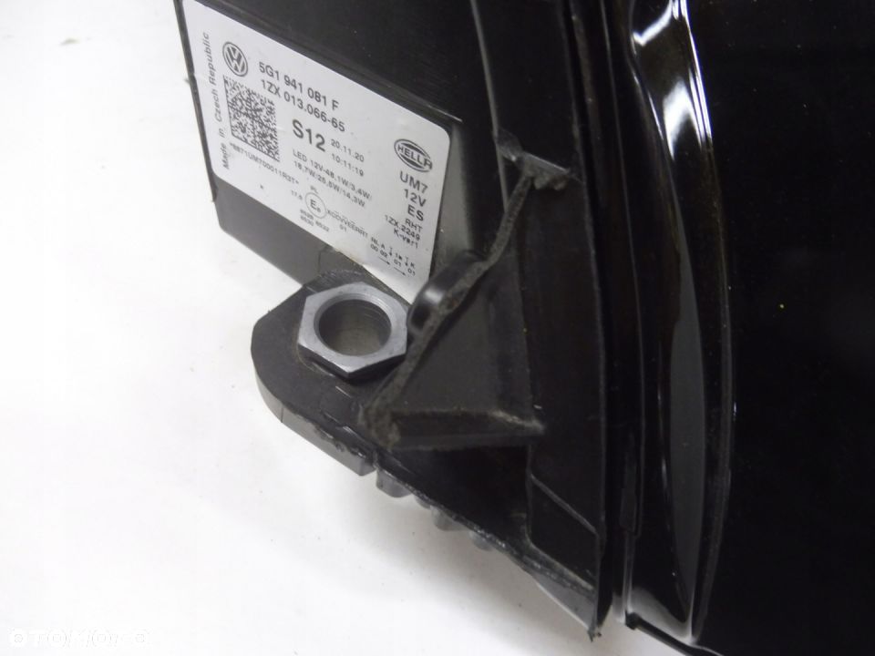 VW GOLF 7 LIFT GTE LAMPA PRZEDNIA FULL LED 5G1 - 4