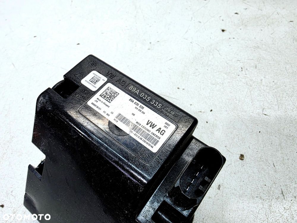 STEROWNIK IMITATORA DŹWIĘKU SILNIKA AUDI Q4 E-TRON 89A035335 - 6